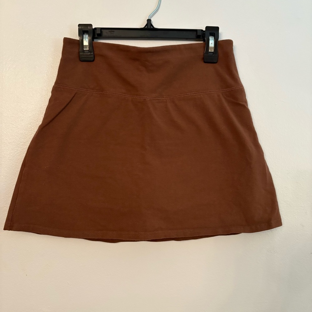 Hollister Brown Mini Skirt